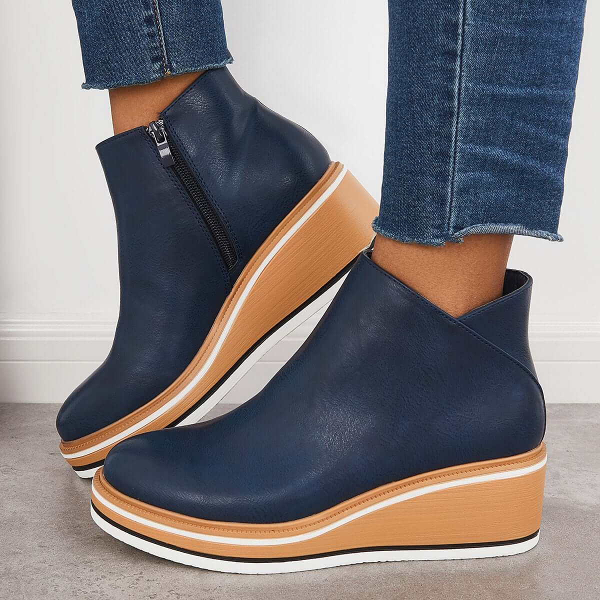 Danielle – Stylové plateau boty