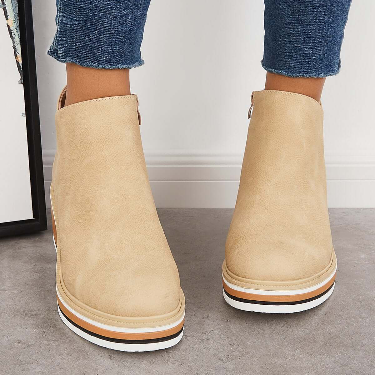 Danielle – Stylové plateau boty
