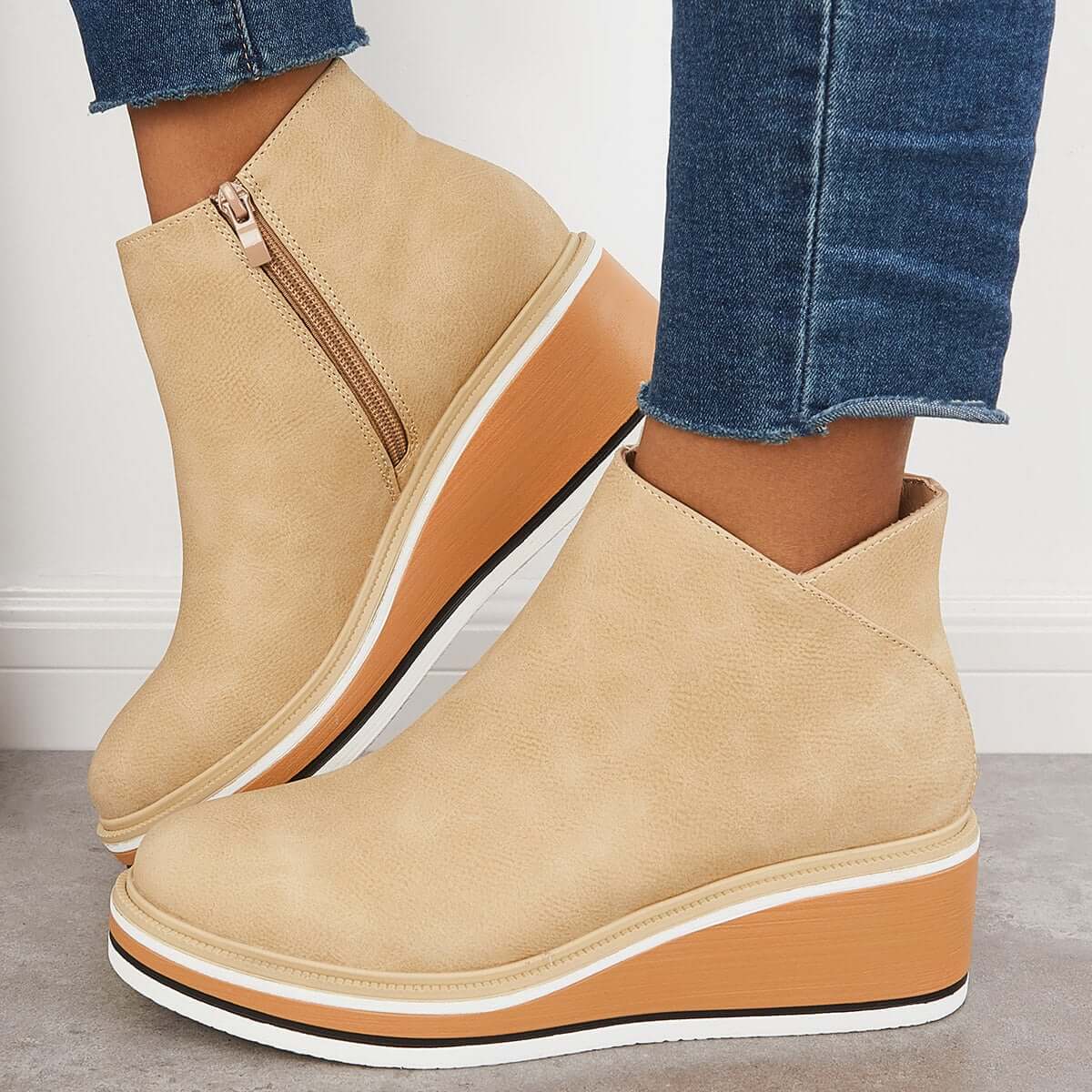 Danielle – Stylové plateau boty