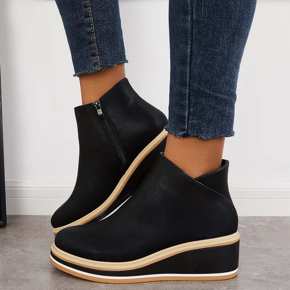 Danielle – Stylové plateau boty