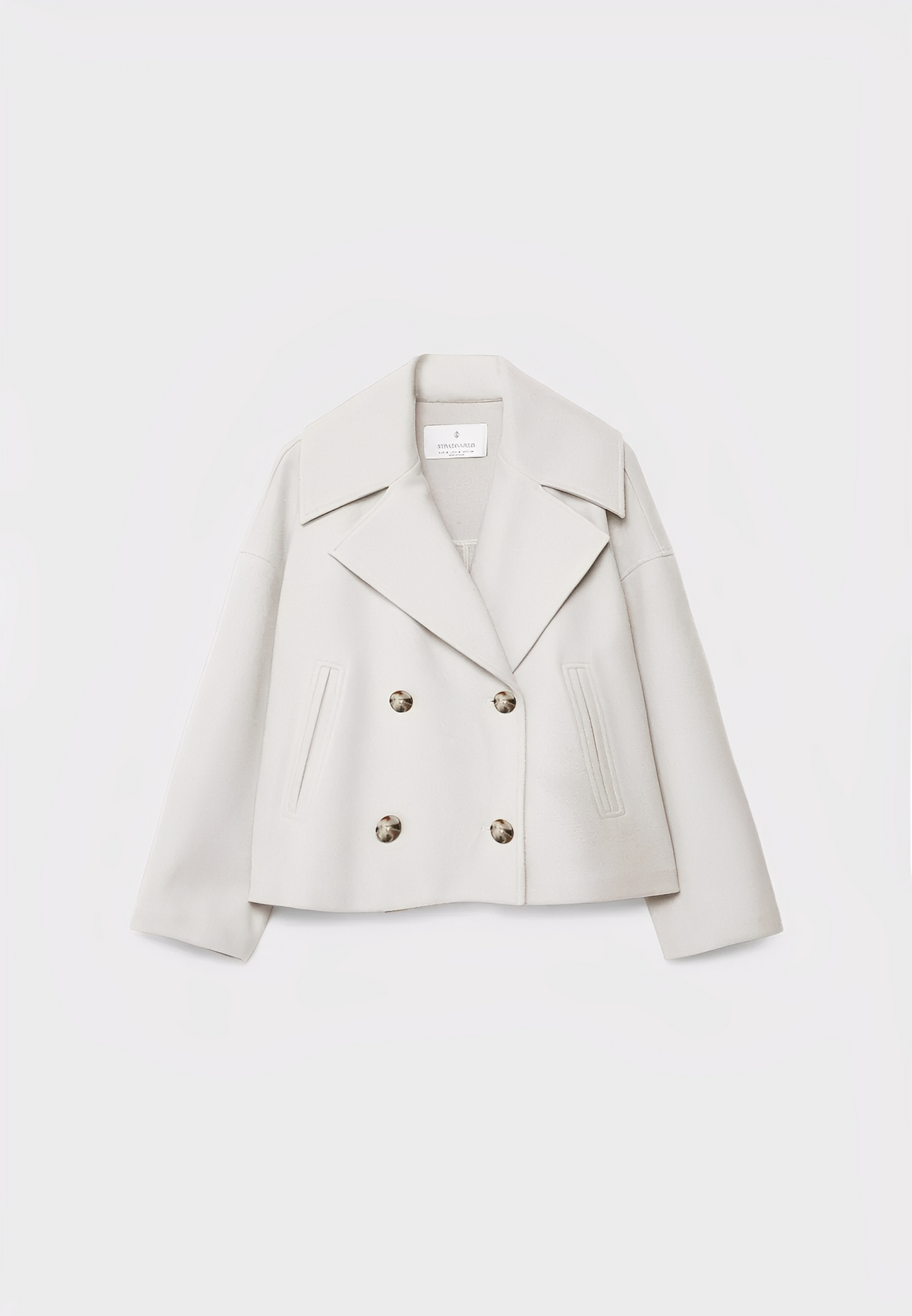 Claire – Krátké Elegantní Dvojřadé Sako