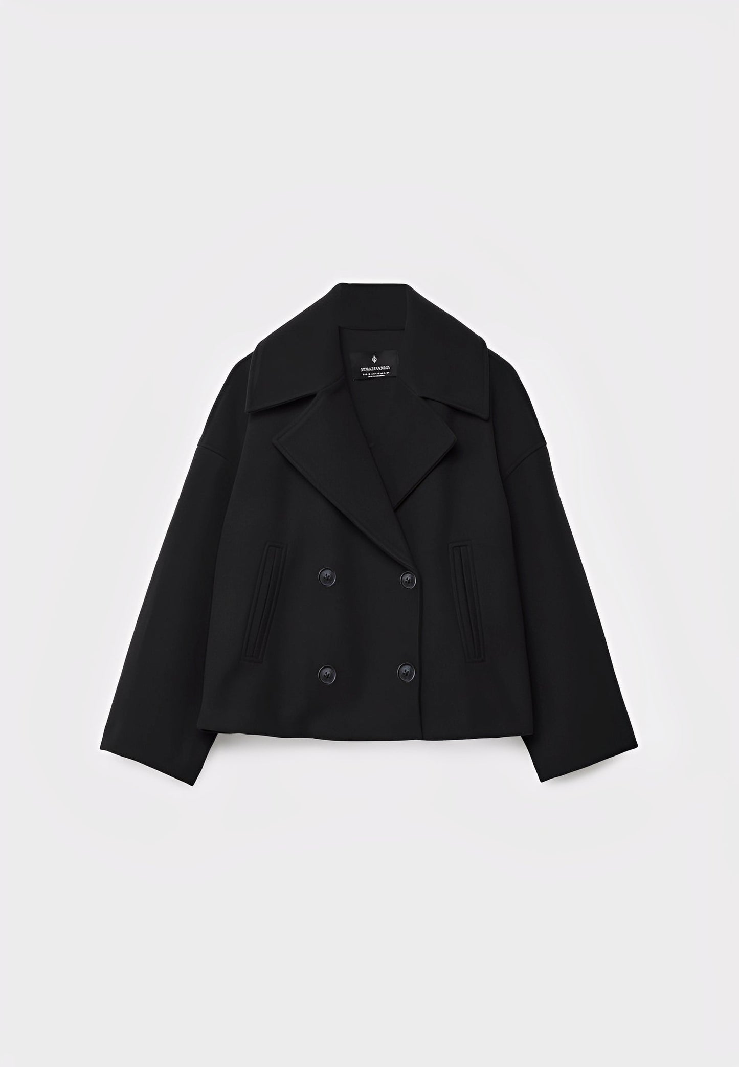 Claire – Krátké Elegantní Dvojřadé Sako