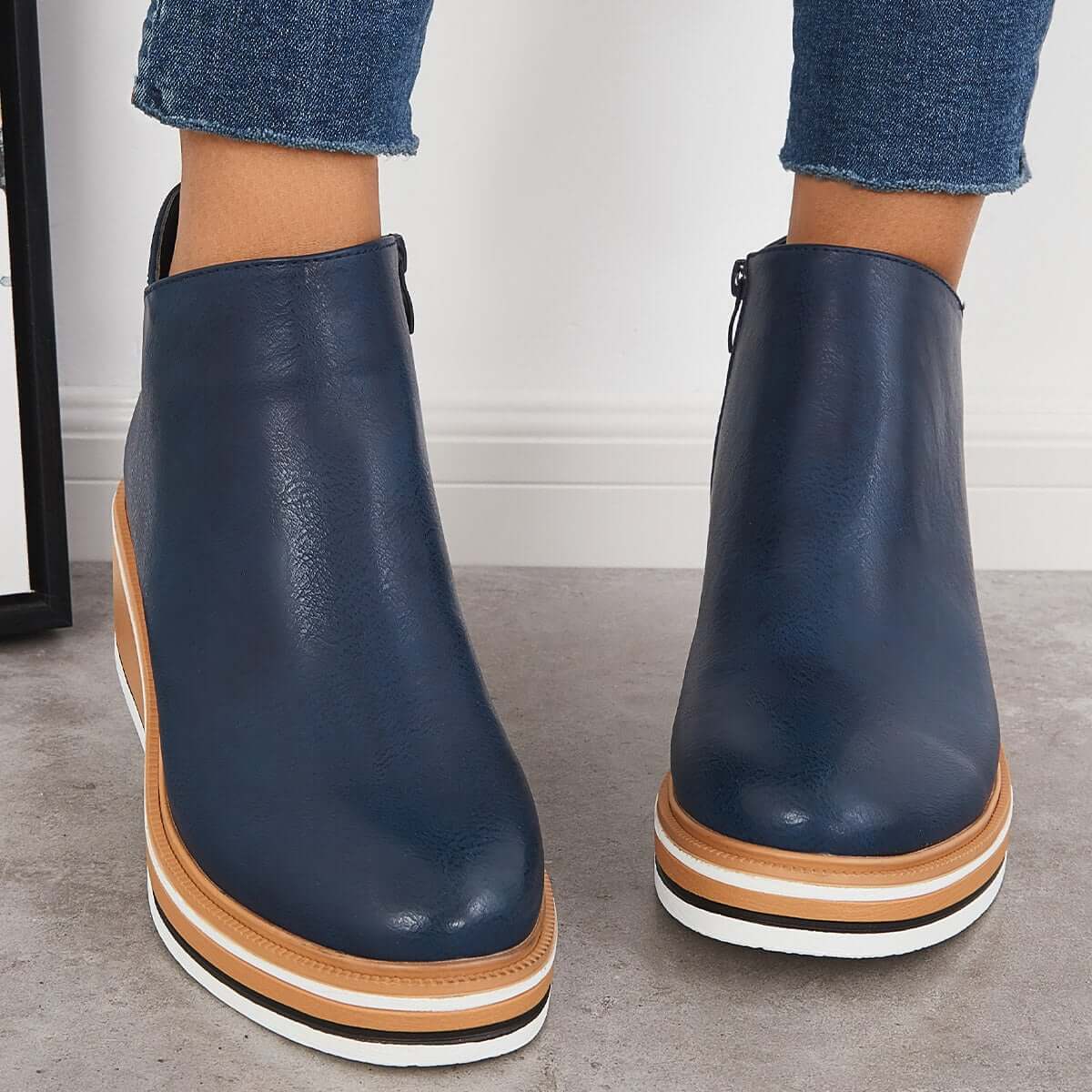 Danielle – Stylové plateau boty