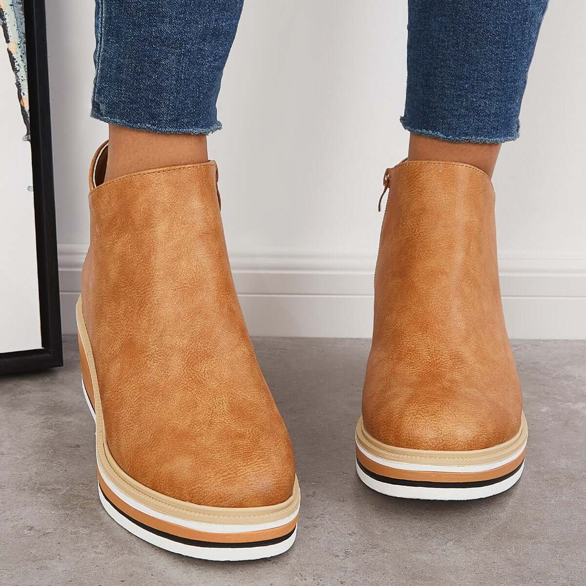 Danielle – Stylové plateau boty