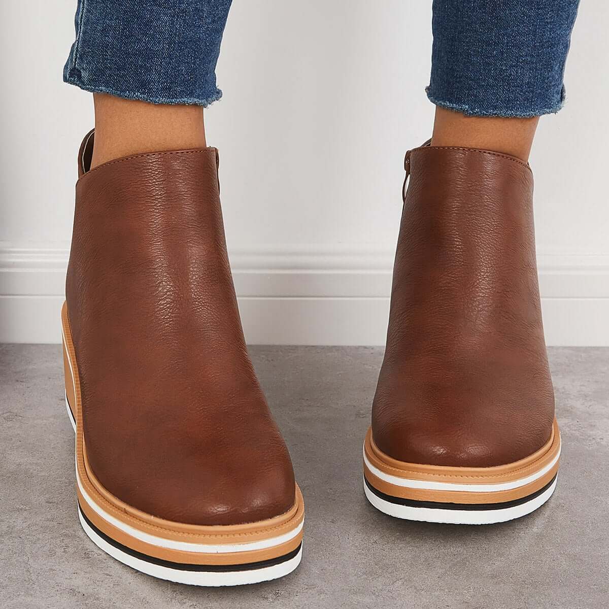 Danielle – Stylové plateau boty
