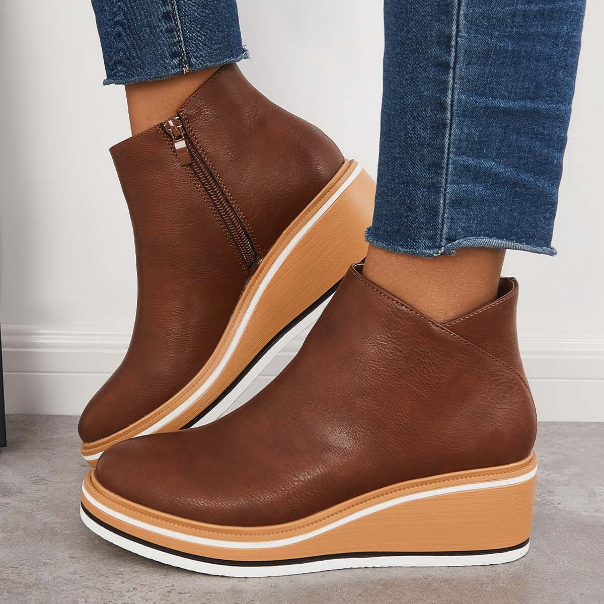 Danielle – Stylové plateau boty