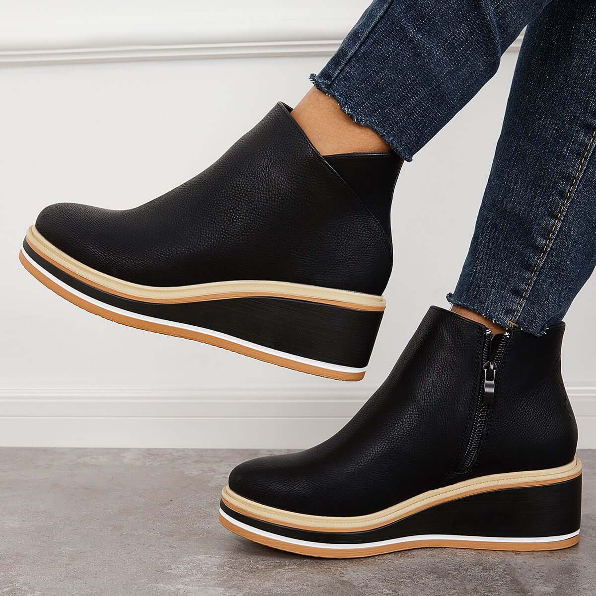 Danielle – Stylové plateau boty