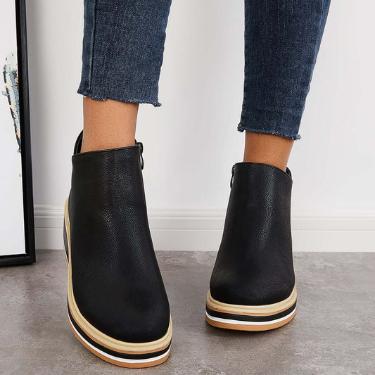 Danielle – Stylové plateau boty