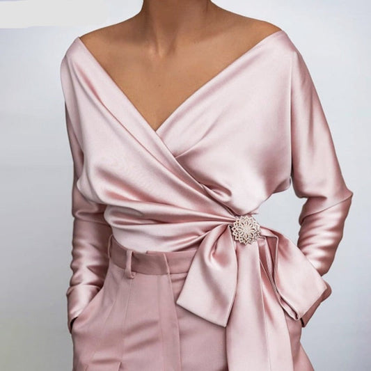 Claudia - Letní hedvábná halenka