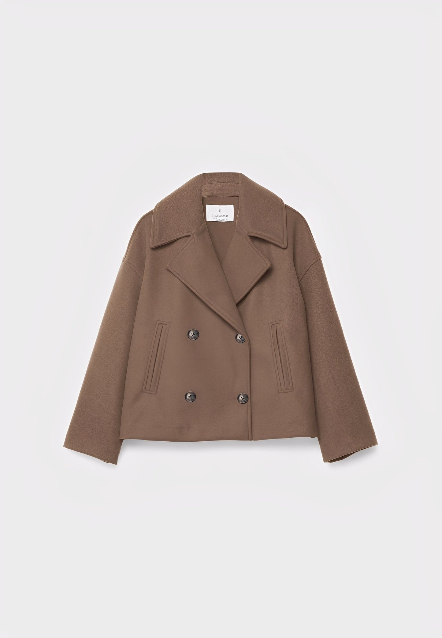 Claire – Krátké Elegantní Dvojřadé Sako