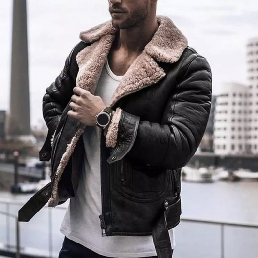 Reginald – Teplá Pánská Zimní Bunda Designerský Styl